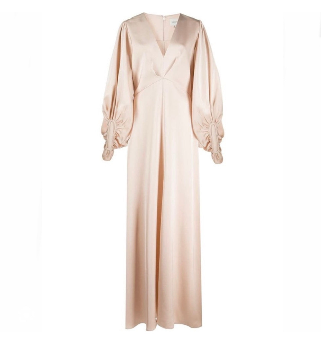 Sachin & Babi Jenny Gown in Champagne Sz 6 $795
