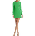 Sachin & Babi Lily Bow Sleeve Shift Dress Parrot Green Size 0
