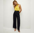 New! Veronica Beard Stewart Charmeuse Top in Bright Sunset Size 6 $348