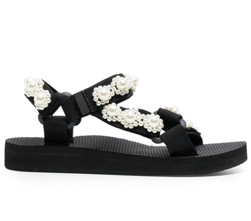 Arizona Love Trekky pearls Sandal Sz 42 $229
