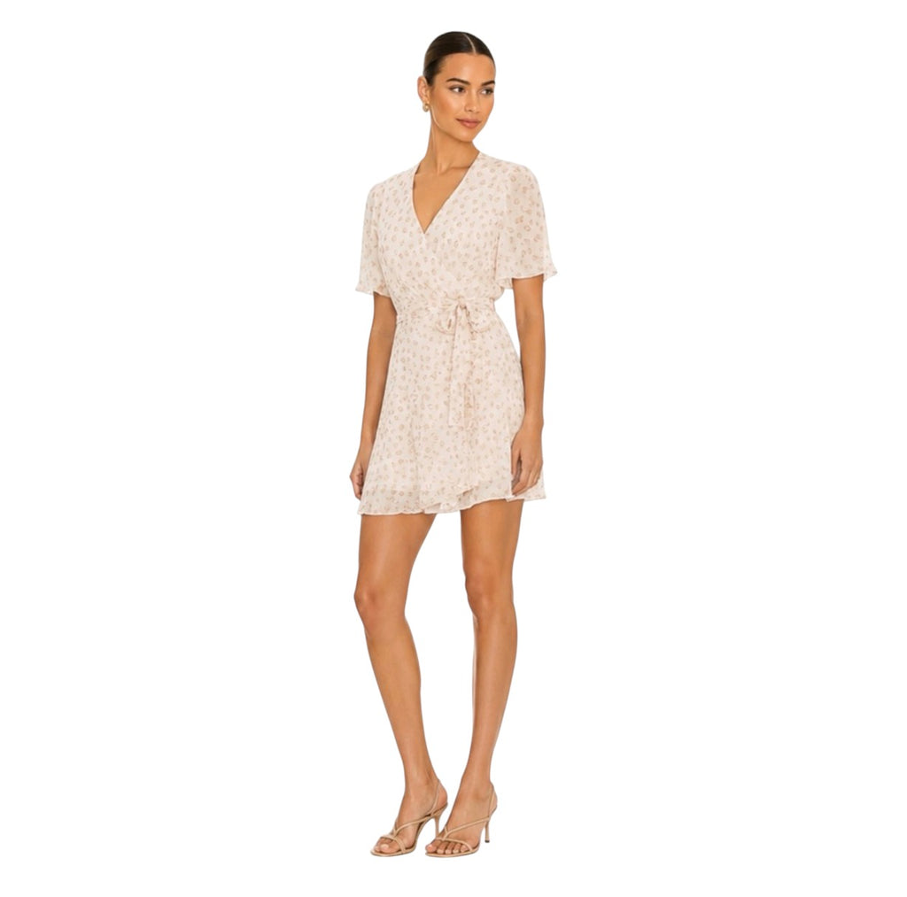 Diane von Furstenberg Floral Wrap Dress Size Small