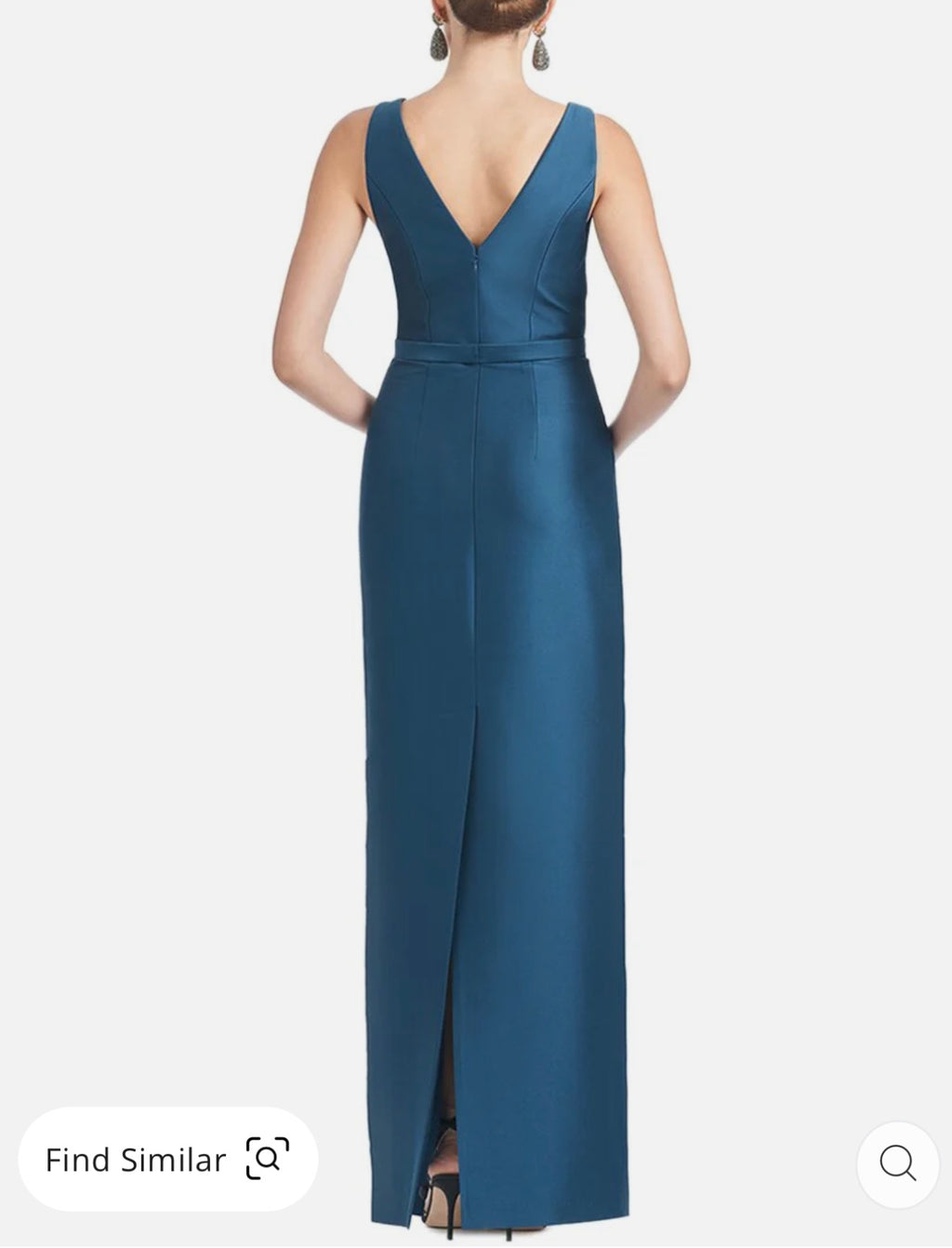 Sachin & Babi Garda Crystal-Embellished Mikado Gown in Bottle Green Sz 0 $995