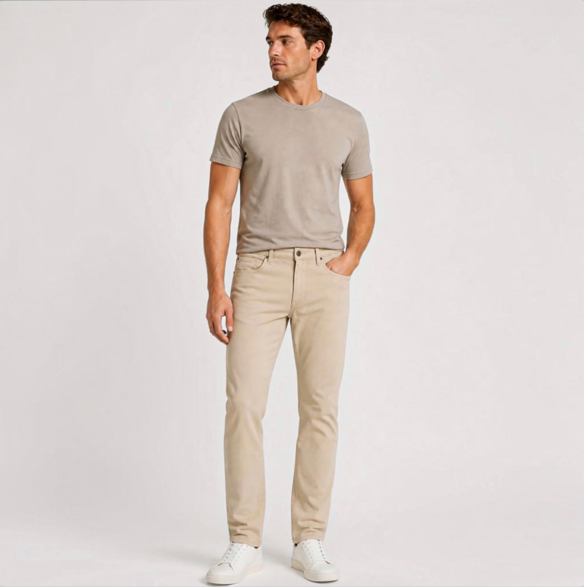 EDWIN Jace Classic Straight Leg
Jeans in Oyster Sz 38