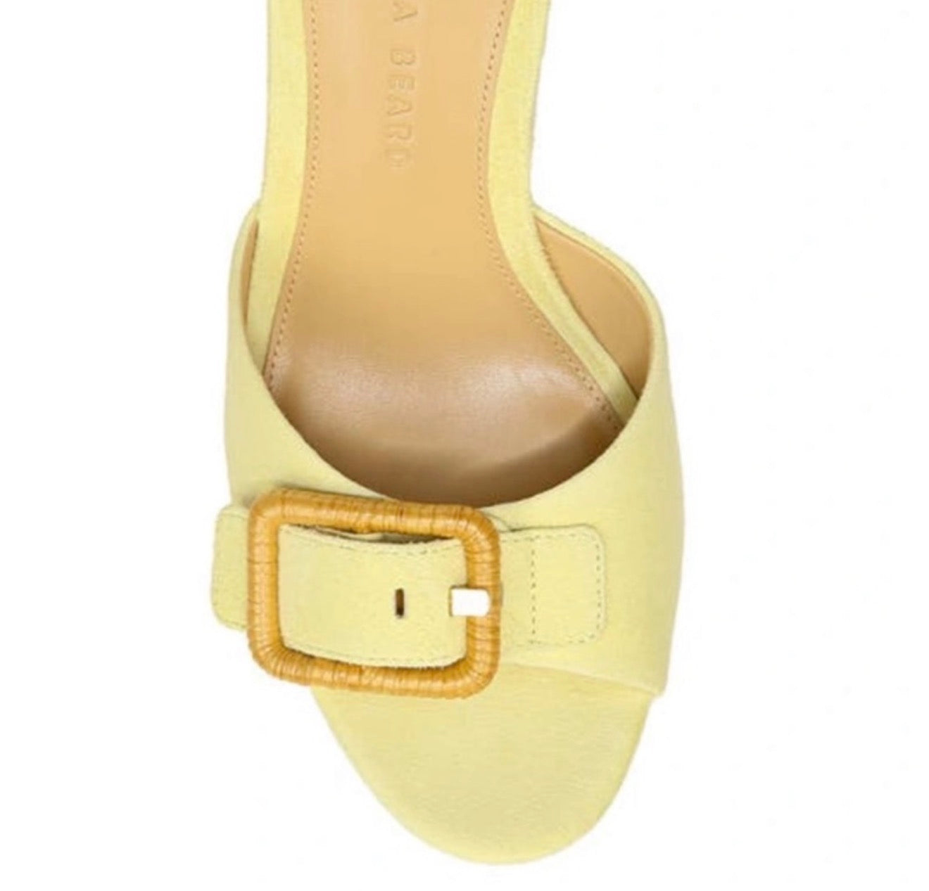 Veronica Beard Donata Suede Cork Wedge Sandals – Vanilla Cream – Sz 8 – $325