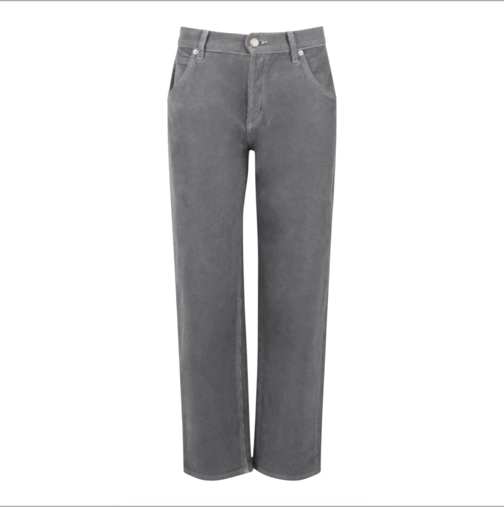Daily Blue Boost Stretch Corduroy Jeans Zircoin Gray