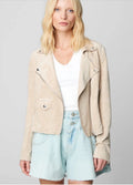 BLANK NYC BRICKWALL
Faux Suede Moto Jacket size Medium $148