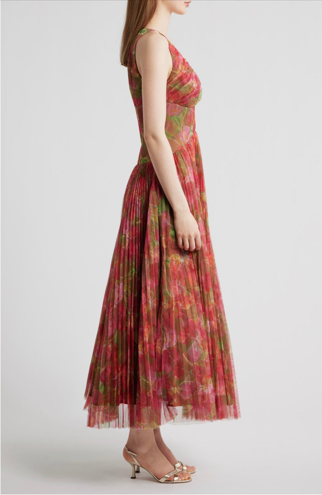Hutch
Eliana Floral Pleated Gown Sz 4