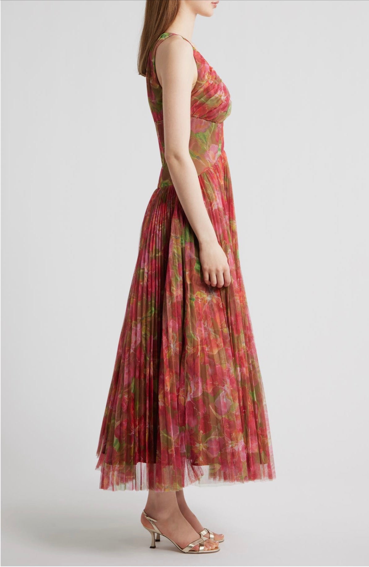 Hutch
Eliana Floral Pleated Gown Sz 4