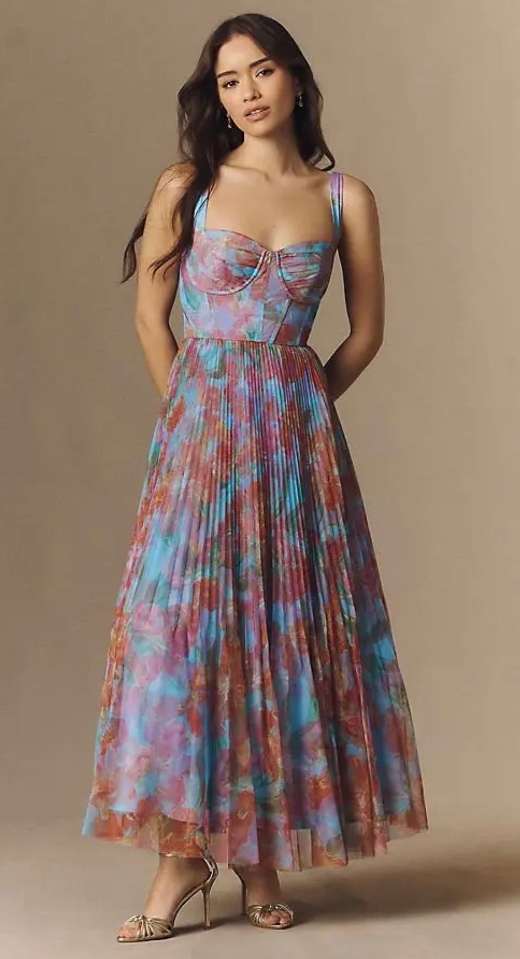 Hutch Macclare Gown in Blue Sz 2 $398