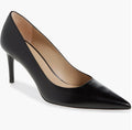 Stuart Weitzman 'Stuart Power 75 Pointed Toe Pump in Black Sz 7AA $495