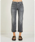 CQY DENIM
VINYL JEAN - MOTIVE GREY Sz 28 $325