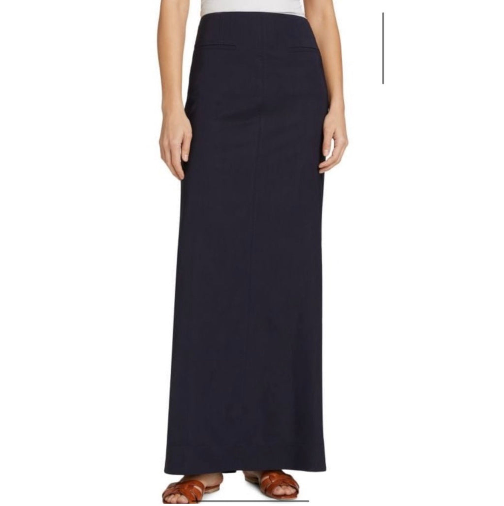 A.L.C. Brynn Maxi Skirt Maritime Navy Sz 0$ 395