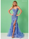 Rachel Allan Prom 70275 Gown – Periwinkle Size 10