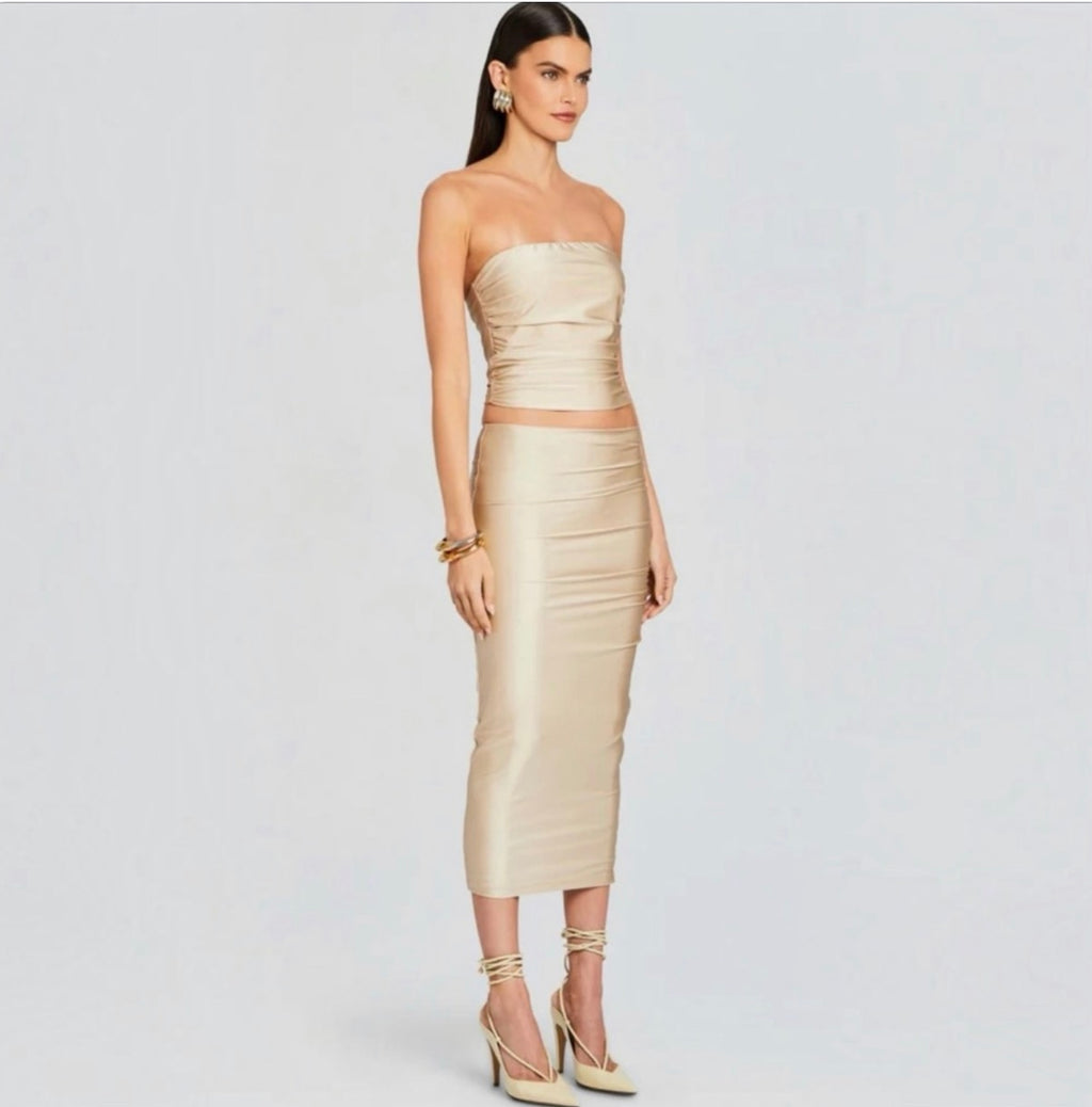 Ser.o.ya  Muriel Muriel Bandage Midi Skirt Sz XXS