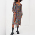 For Love and Lemons Brittany
Midi Ditsy Floral Midi Dress Sz Small $265