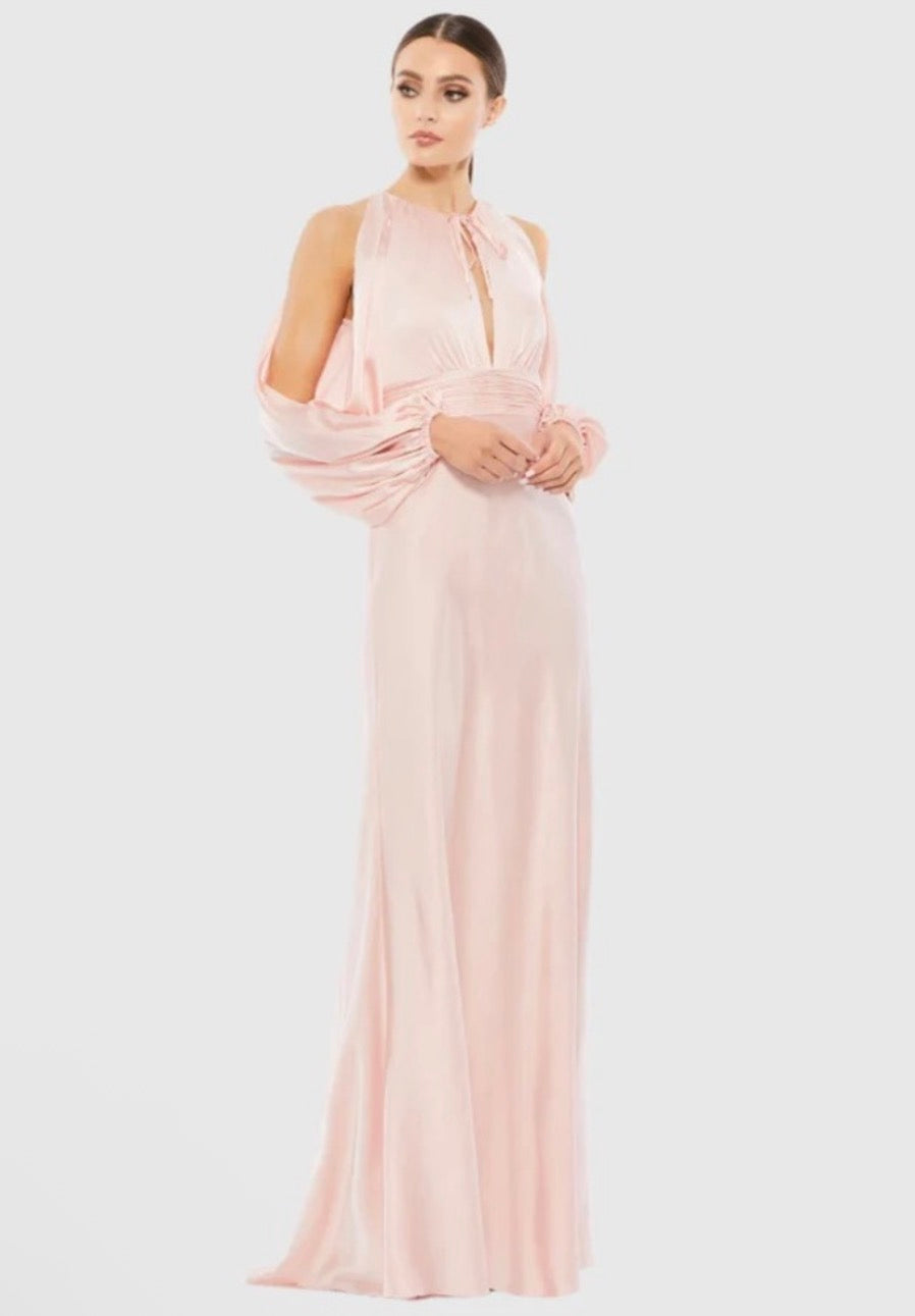 Mac Duggal 70184 Cutout
Gown Salmon Pink Gown Sz 6 $498