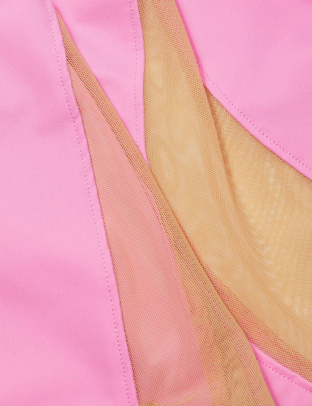 Norma Kamali Mio Mesh Cut-Out One Shoulder Swimsuit Candy Pink XS NWT
$265