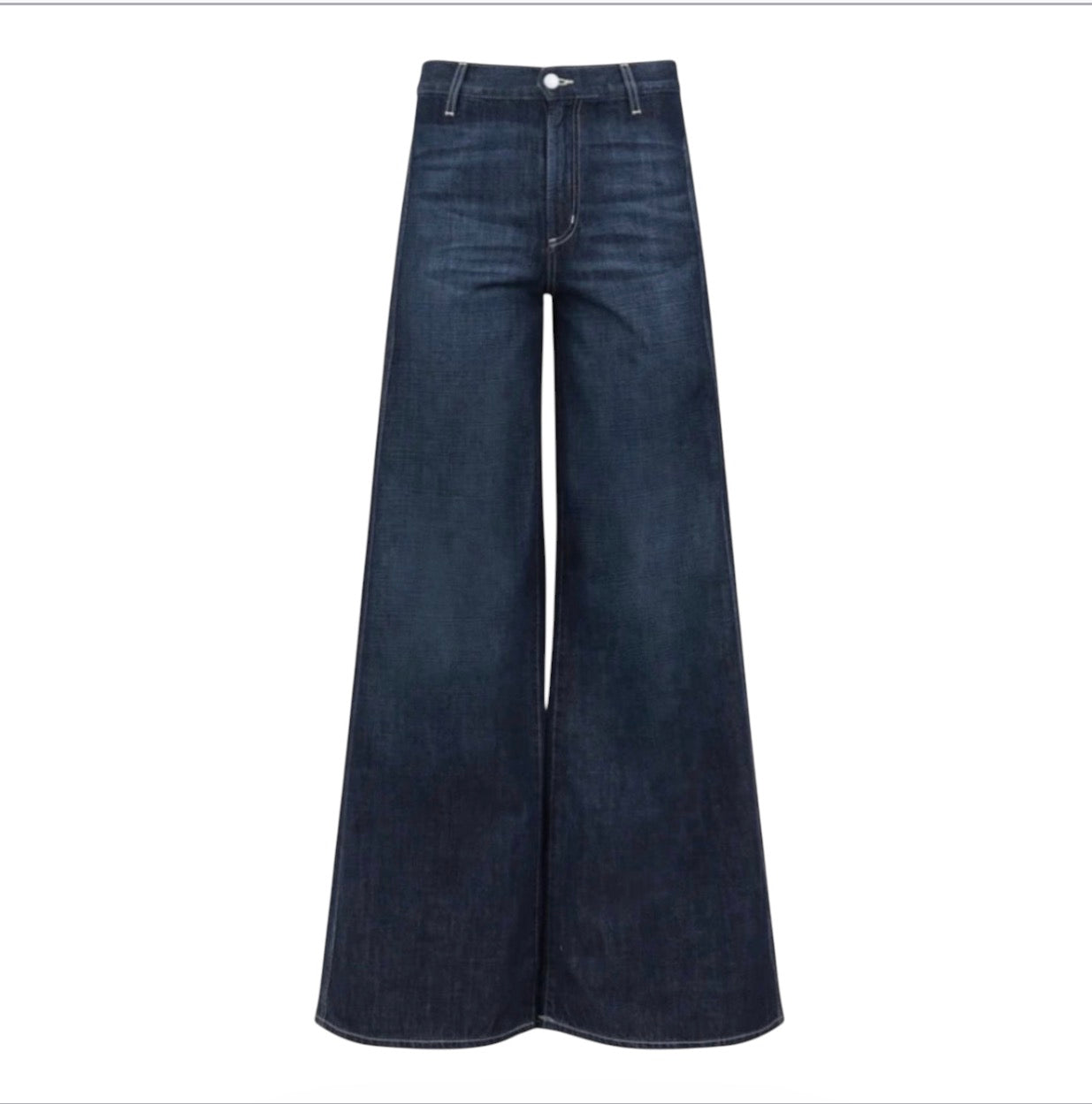 Daily Blue Easy Wide Leg High Waist Jean Zephyr Sz 28