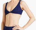 Melissa Odabash New
Hamptons Navy Ridges Bikini Top sz
Small $169