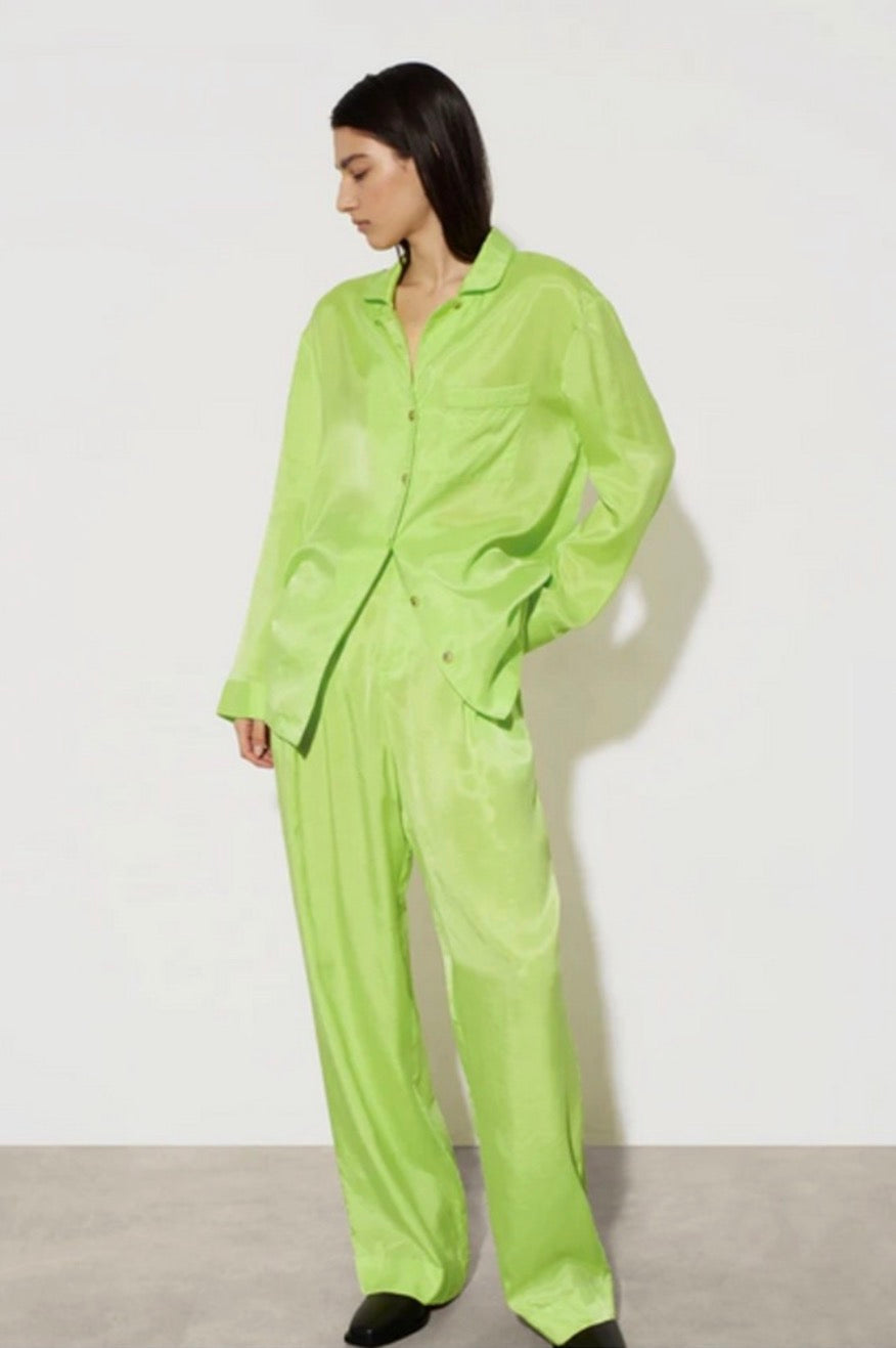 Mara Hoffman Marella Pant in Chartreuse