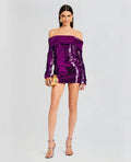 Retrofete WYN SEQUIN DRESS in Amethyst  $498