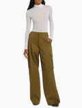 A.L.C.
Jo Cotton-Blend Turtleneck Top Sz XL $295