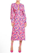 REBECCA VALLANCE Little Havana
Floral Long Sleeve Midi Dress Sz 4 $595
