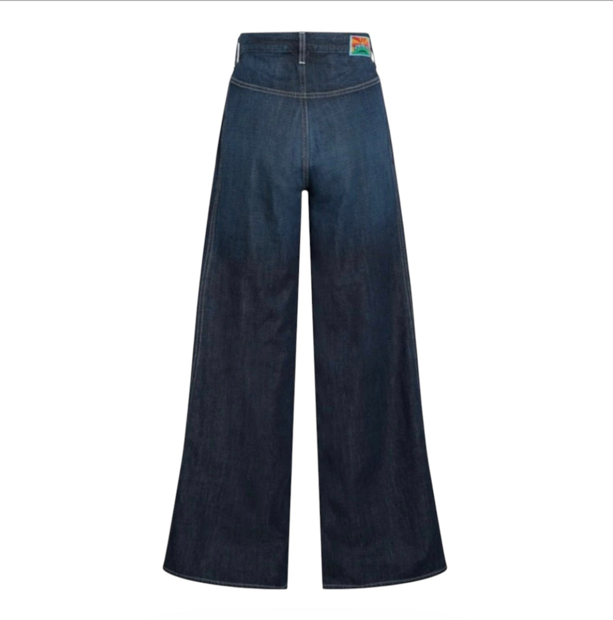Daily Blue Easy Wide Leg High Waist Jean Zephyr Sz 28
