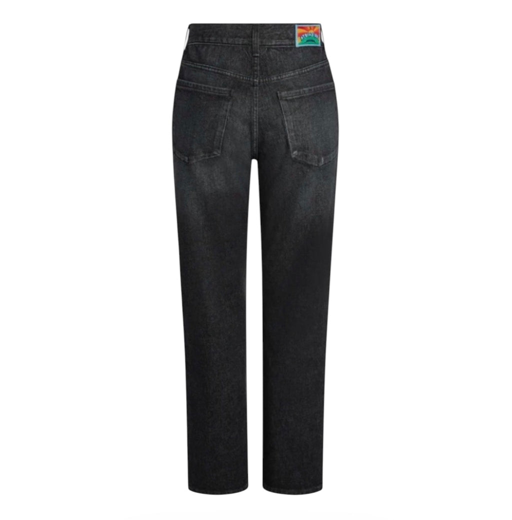 Daily Blue Boots Straight Leg Jeans Black Obsidian Size 25