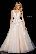 Sherri Hill 11335 Ivory Nude Lace
Ball Gown $898