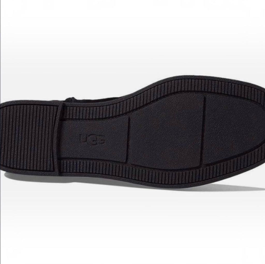 UGG Josefine Cuff Ankle Boot Black Suede Size 8.5