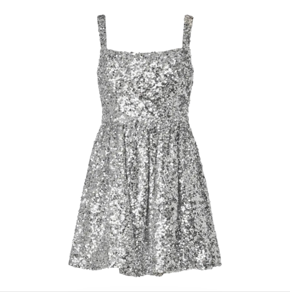 Sachin & Babi Quinn Sequin Mini
Dress Silver Size 2