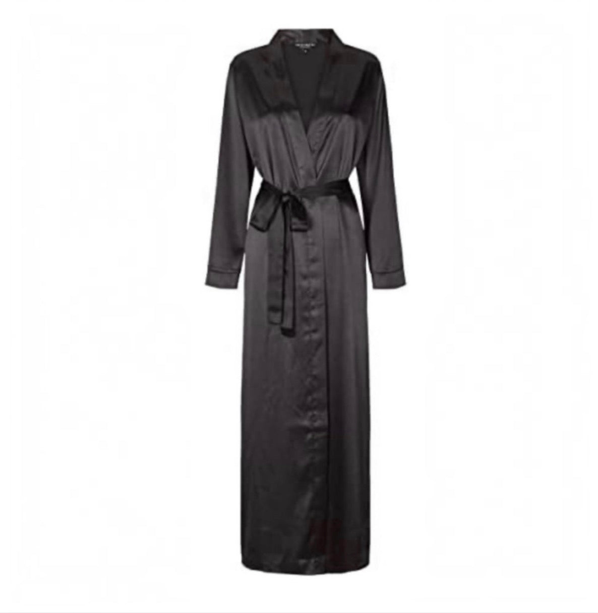 OW Collection Katrina Kimono
Duster Robe in Black Sz XS