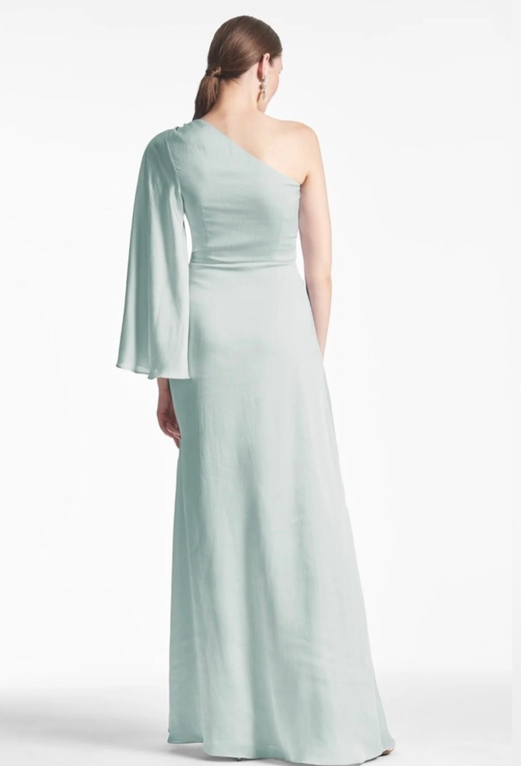 Sachin & Babi Keely One-Shoulder
Jade Gown Size 10 $325