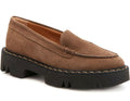 AQUATALIA Hayley Water Resistant Platform Loafer TAUPE Sz 9 $440