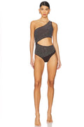 Beach Riot Anja One Piece Swimsuit Java Jewel Sz XL $188