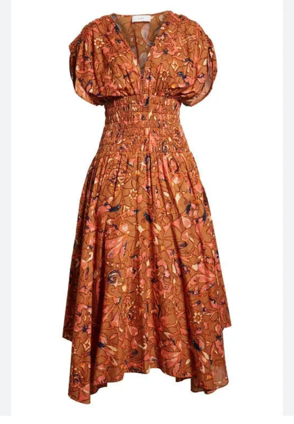 A.L.C.
Lucia Floral Smocked Midi Dress Sz 6 $595