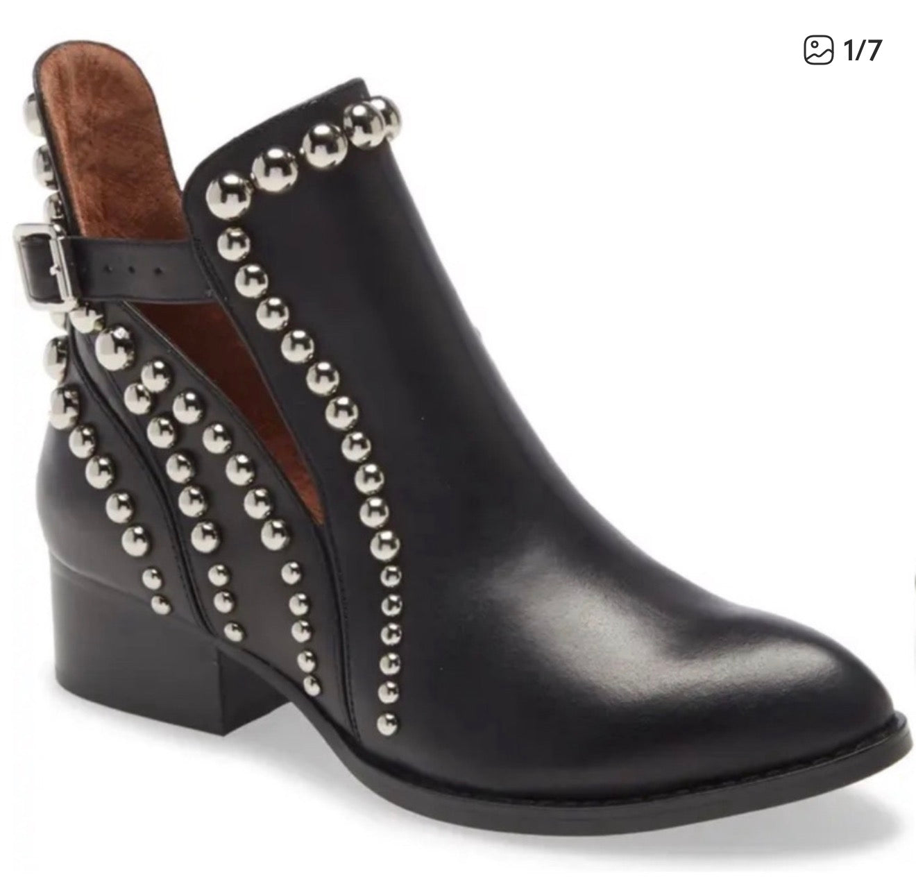 Jeffrey Campbell Black Rylance
Studded Bootie Sz 8 $249