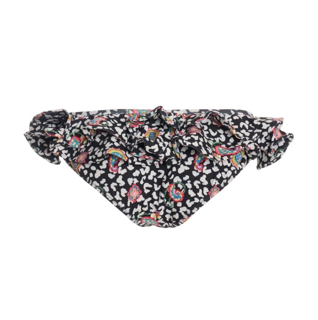 Caroline Constas Lotus Bikini
Bottom Black Leopard Paisley