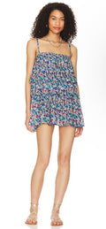Free People
Talia Tunic Top
Color: Blue Combo, Size Medium $108