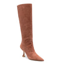 STUART WEITZMAN XCurve 85 Slouch Boot in Cappuccino Sz 7 $850
