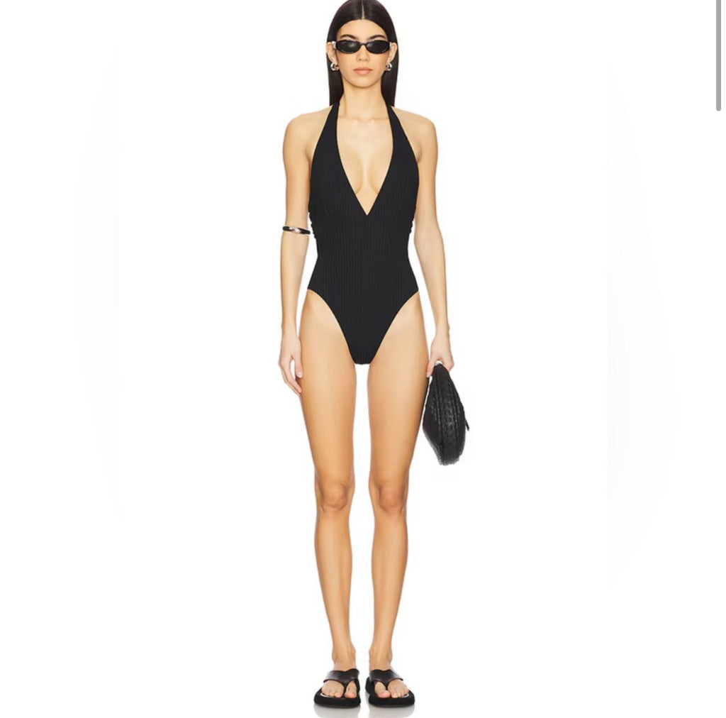 L*Space Coast To Coast One Piece in Black Size Small $183