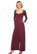 Susana Monaco
Sweetheart Long Sleeve
Jumpsuit Malbec Sz Small $258