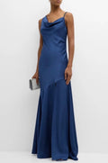 Sachin & Babi Lucy Gown in Indigo Sz 6 $695