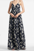 Sachin & Babi Jessica Gown Navy Venetia Petal Sz 10 $285