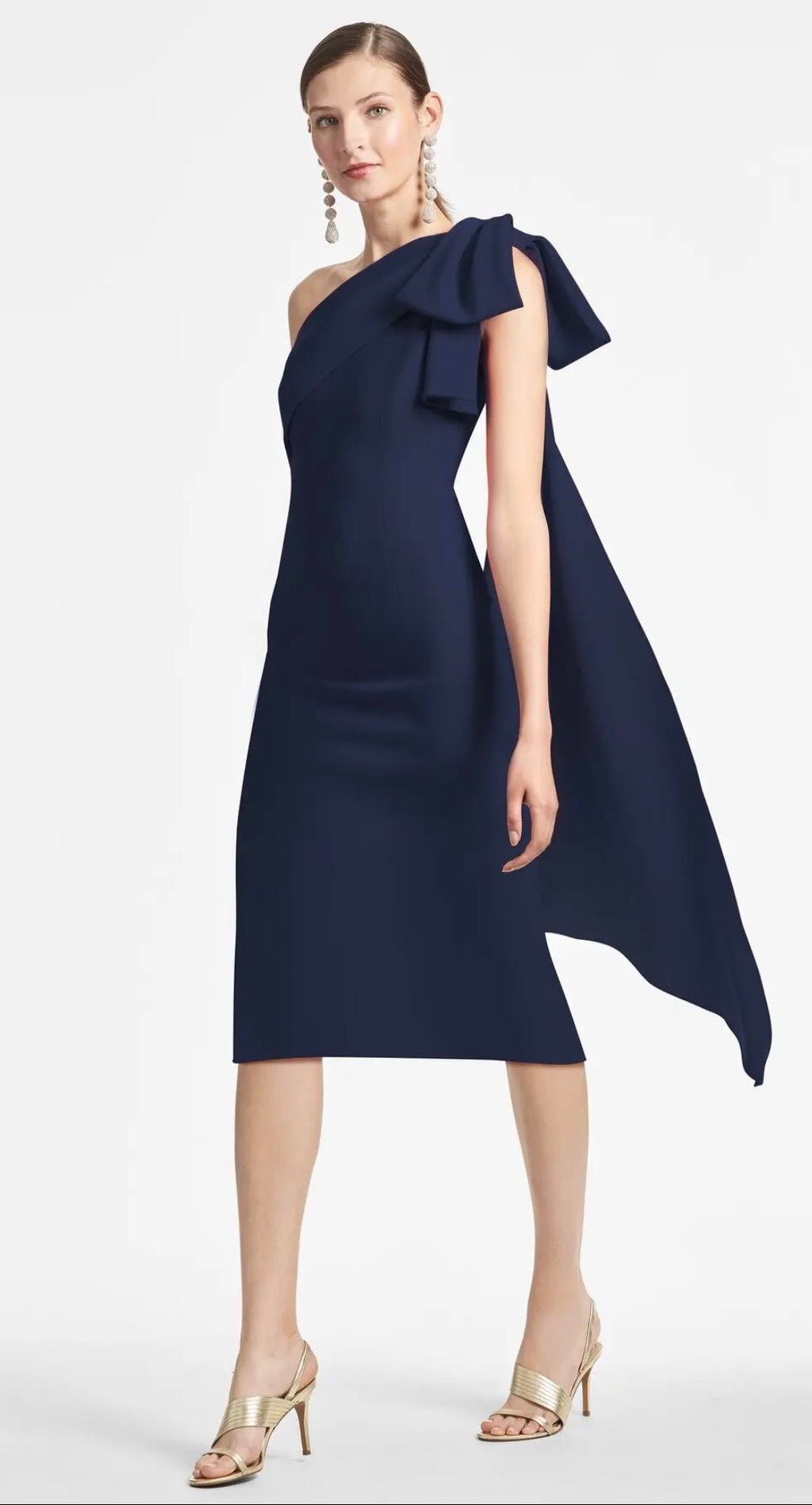 SACHIN & BABI
Miranda One-Shoulder Dress Navy Sz 8 $475