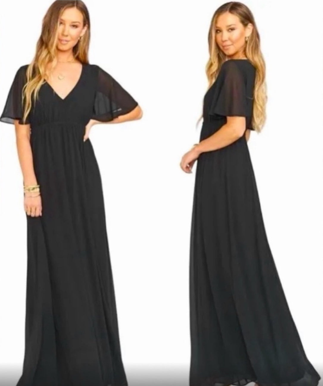 Show Me Your Mumu Emily
Empire Maxi Dress Black $188