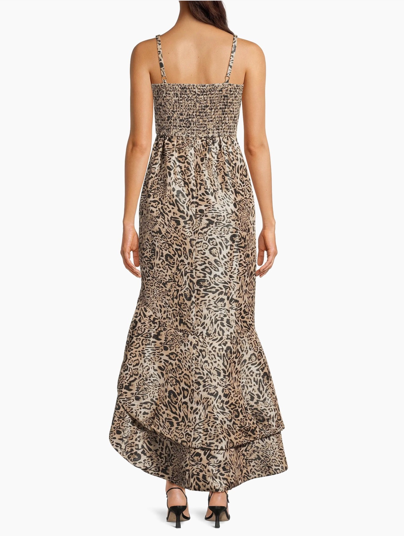 Hutch
Alma Leopard-Print Jacquard Cocktail Dress Sz 6 $339