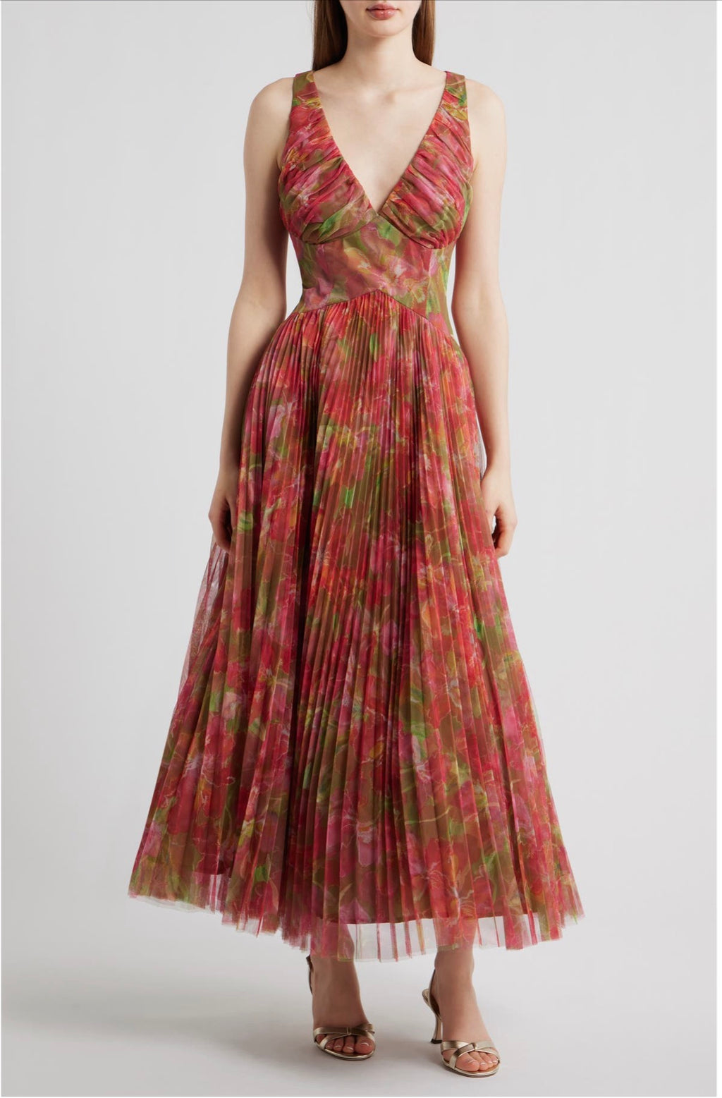 Hutch
Eliana Floral Pleated Gown Sz 4