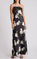 Sachin & Babi Shyla Gown in Obsideon Blooms Sz 8 $350